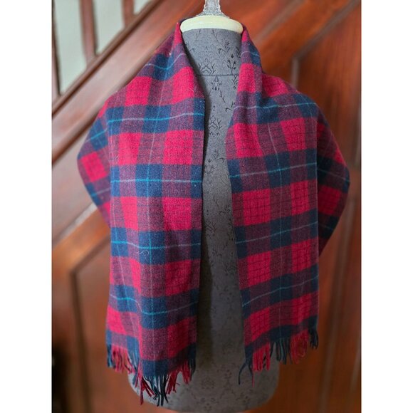 Pendleton Pure Virgin Wool Robinson Dress Tartan Scarf - Picture 3 of 6
